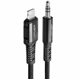 Аудіо кабель Aux Acefast C1-06 (Lightning to AUX 3.5mm) (1m)