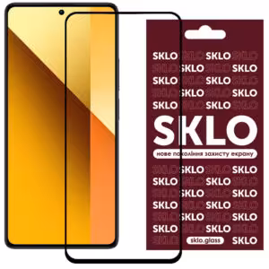 Захисне скло SKLO 3D для Xiaomi Redmi Note 13 5G/13 Pro 4G/5G / 14s / Poco M6 Pro 4G / F6 Pro