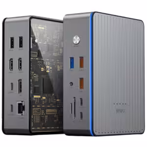 Уцінка Перехідник HUB WIWU Matrix docking station 16in1 W1601
