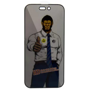 Захисне скло Privacy 5D Anti-Static (тех.пак) для Apple iPhone 15 Pro (6.1")