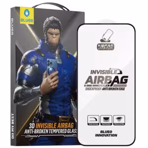 Захисне 3D скло Blueo Invisible Airbag Anti-broken для Apple iPhone 15 Pro Max (6.7")