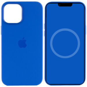Чохол Silicone case (AAA) with Magsafe and Animation для Apple iPhone 12 Pro / 12 (6.1")
