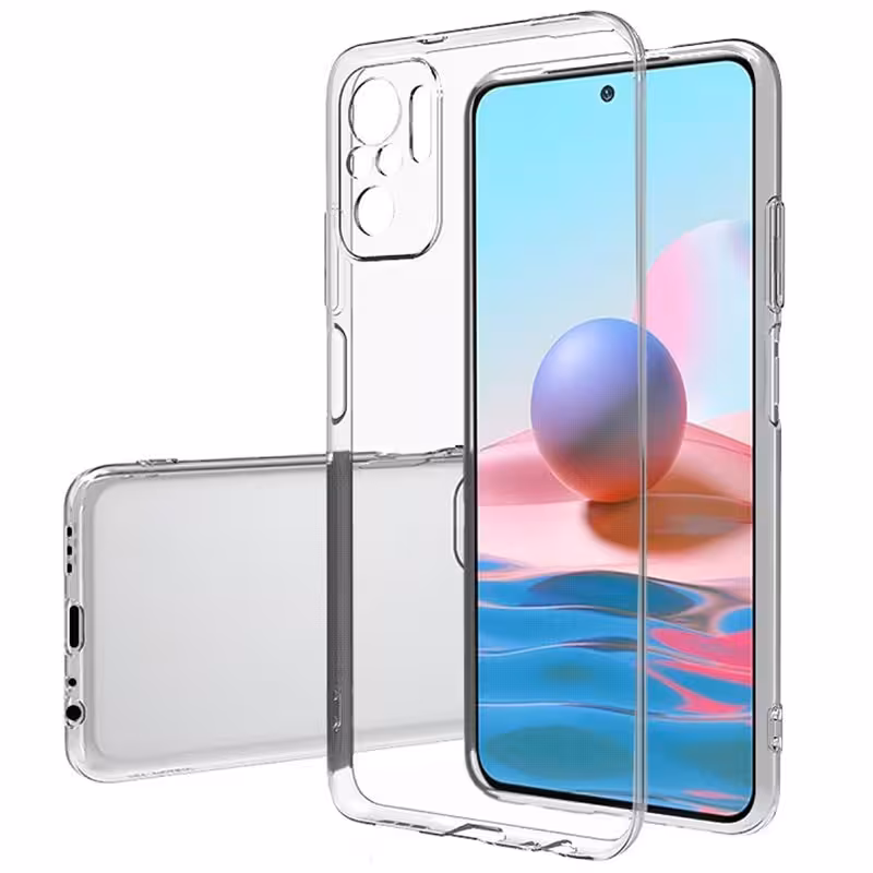 TPU чохол Epic Transparent 1,5mm Full Camera для Xiaomi Redmi Note 10 / Note 10s