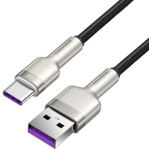 Дата кабель Baseus Cafule Metal USB to Type-C 66W (0.25m) (CAKF)