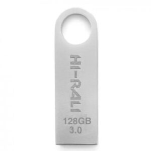 Флеш-накопичувач Hi-Rali Shuttle USB 3.0 Срібна серія — 128GB