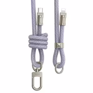 Дата кабель-шнурок Hoco GH7 Elegant Type-C to Lightning (1.8m)