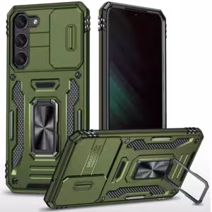 Ударостійкий чохол Camshield Army Ring для Samsung Galaxy S21