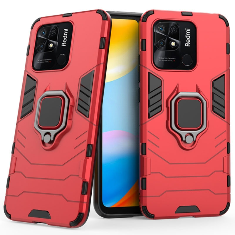 Ударостійкий чохол Transformer Ring for Magnet для Xiaomi Redmi 10C