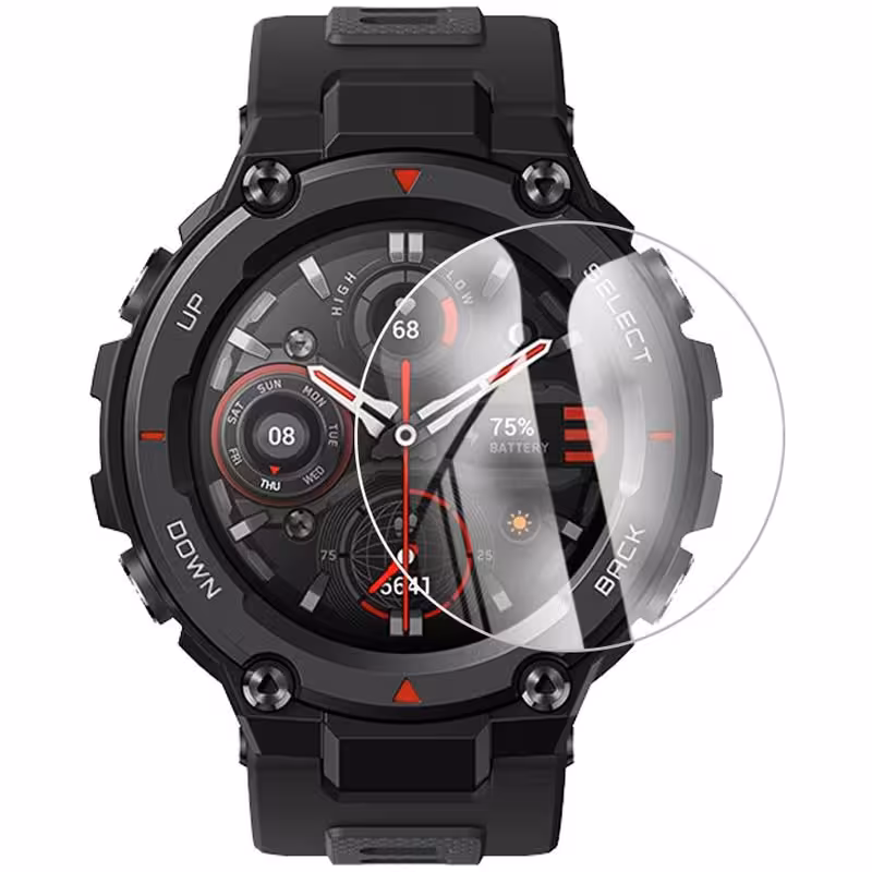 Полімерна плівка 3D (full glue) (тех.пак) для Xiaomi Amazfit T-Rex Pro