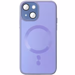 Чохол TPU+Glass Sapphire Midnight з магнітним кріпленням для iPhone 15 Plus