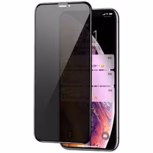 Захисне скло Privacy 5D Matte (тех.пак) для Apple iPhone 11 Pro Max / XS Max (6.5")