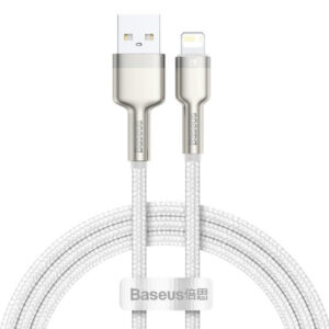 Дата кабель Baseus Cafule Metal USB to Lightning 2.4A (1m) (CALJK-A0)