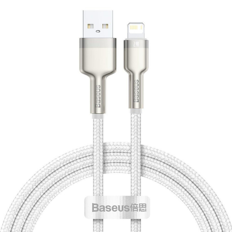 Дата кабель Baseus Cafule, USB до Lightning, швидка зарядка, довжина 1 метр