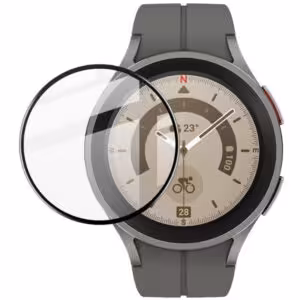 Полімерна плівка 3D (full glue) (тех.пак) для Samsung Galaxy Watch 5 Pro 45mm