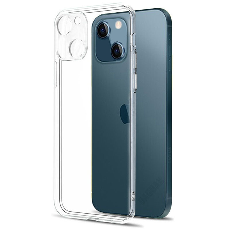 TPU чохол Epic Transparent 1,5mm Full Camera для Apple iPhone 13 (6.1")