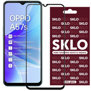 Захисне скло SKLO 3D для Oppo A57s / A77 / A77s