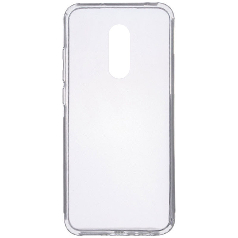 TPU чохол Epic Transparent 1,5mm для Xiaomi Redmi 5 Plus / Redmi Note 5 (Single Camera)
