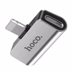 Перехідник Hoco LS24 Lightning to lightning audio/lightning