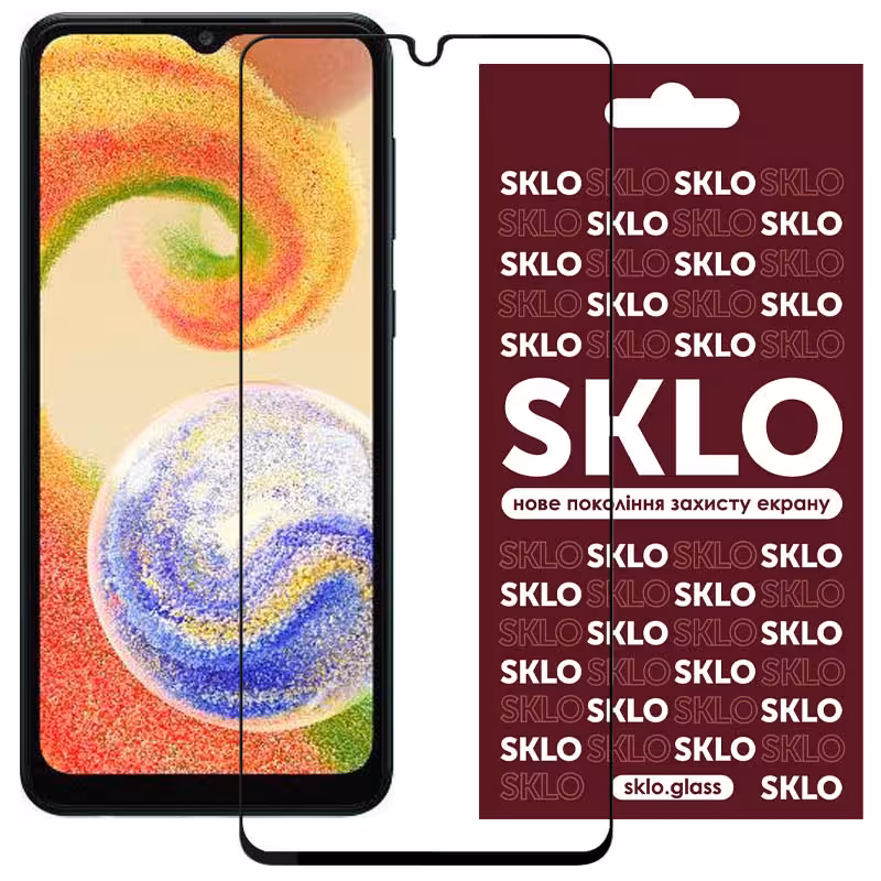 Захисне скло SKLO 3D для Samsung Galaxy A04 / A04s / A04e