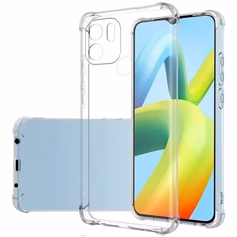 TPU чохол GETMAN Ease logo посилені кути Full Camera для Xiaomi Redmi A1+ / Poco C50 / A2+