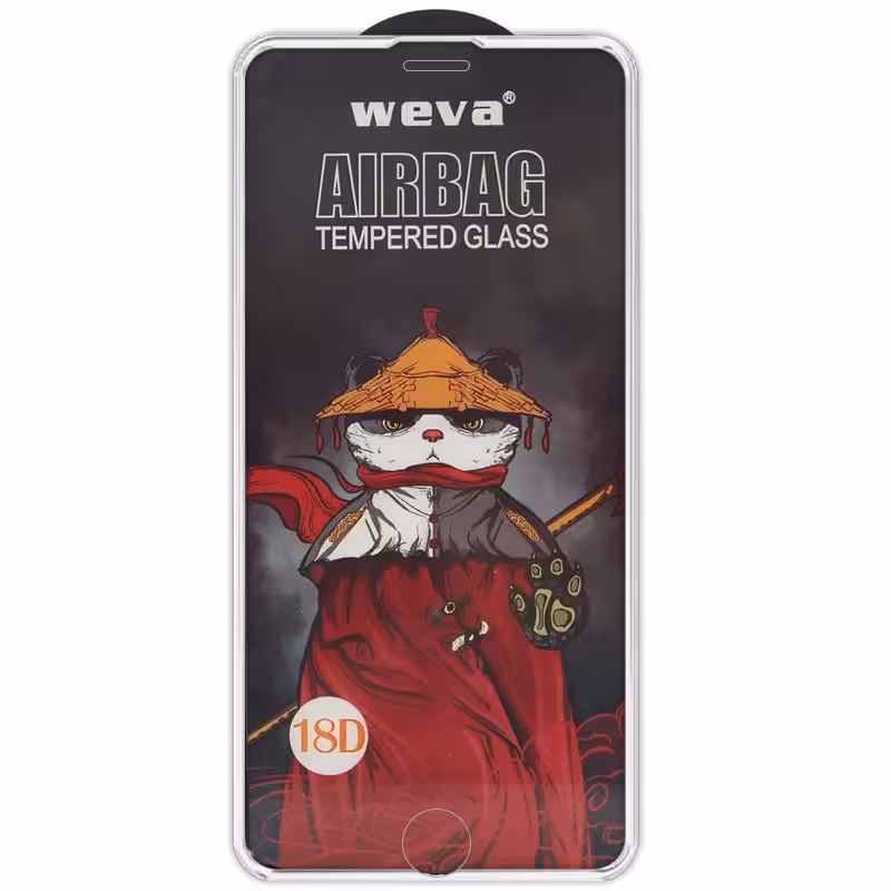 Захисне 2.5D скло Weva AirBag (тех.пак) для Apple iPhone 7 plus / 8 plus (5.5")