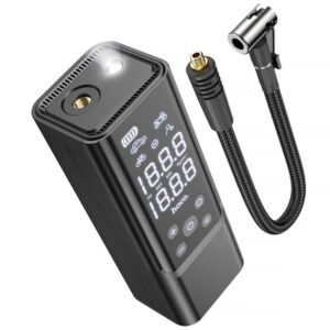 Автомобільний насос Hoco ZP7 Maddy smart (5000 mAh)