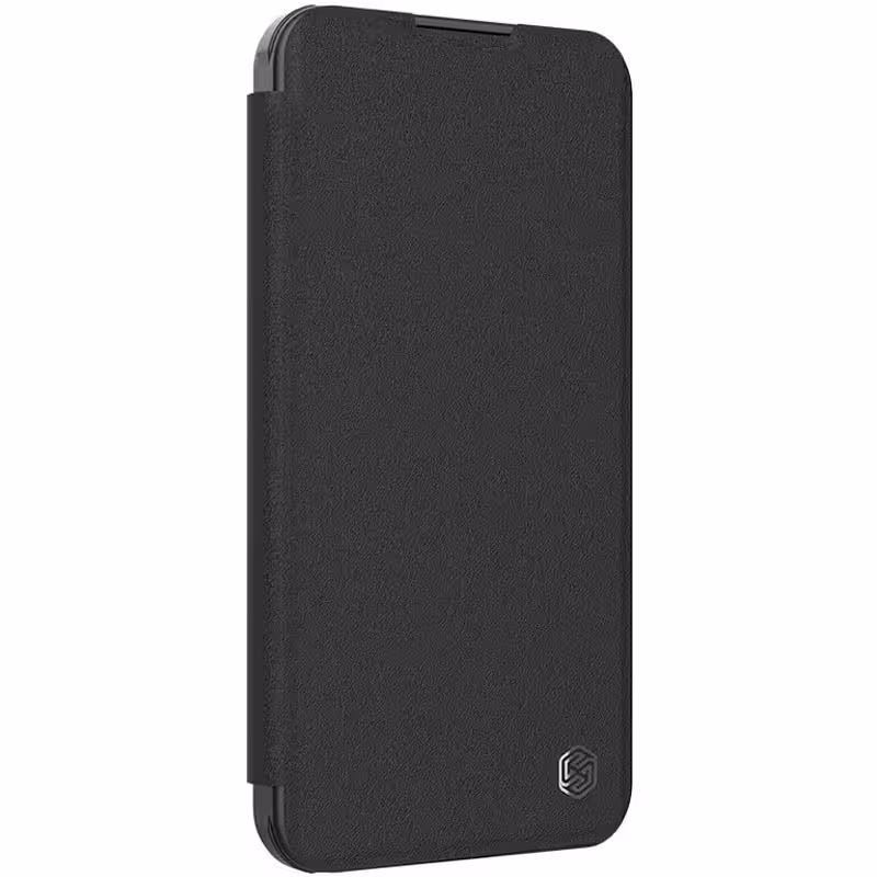 Шкіряний чохол-книжка Nillkin Qin Prop Plain Camshield для Apple iPhone 16 Pro Max (6.9")