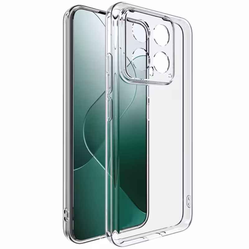 TPU чохол Epic Transparent 1,5mm Full Camera для Xiaomi 14T Pro