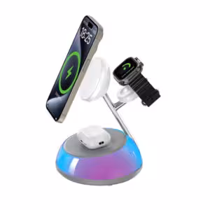 БЗП WIWU Wi-W036 Aurora 3 in 1 wireless charger