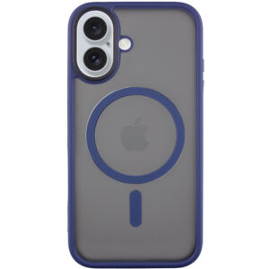 TPU+PC чохол Metal Buttons with MagSafe для Apple iPhone 16 (6.1")