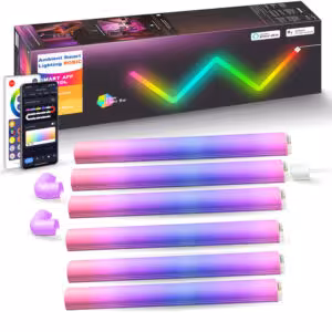 Настінний світильник Lines SAL-013B Bluetooth USB interface with app (6+2 pcs)