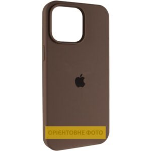 Чохол Silicone Case (AA) Logo with MagSafe для Apple iPhone 16 (6.1")