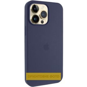 Чохол Silicone Case (AA) Logo with MagSafe для Apple iPhone 17 (6.3")