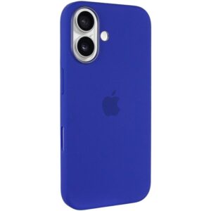 Чохол Silicone case (AAA) with Magsafe and Animation (button) для Apple iPhone 16 (6.1")