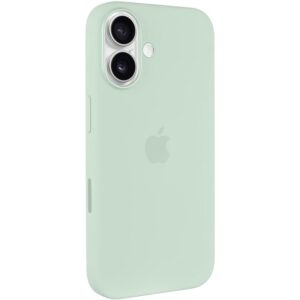 Чохол Silicone case (AAA) with Magsafe and Animation (button) для Apple iPhone 16 Plus (6.7")