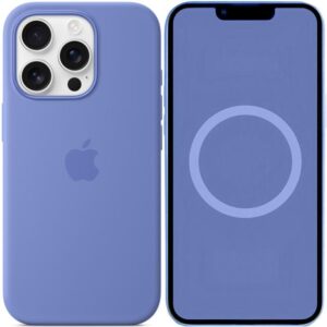 Чохол Silicone case (AAA) with Magsafe and Animation для Apple iPhone 16 Pro Max (6.9")