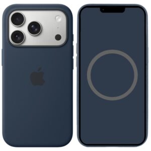 Чохол Silicone case (AAA) with Magsafe and Animation для Apple iPhone 17 Pro Max (6.9")