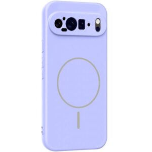 Чохол Silicone Cover Lakshmi Full Camera бузковий-dasheen для Google Pixel 9 Pro XL.