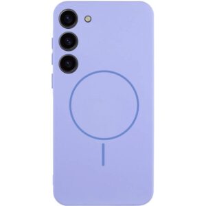 Чохол Silicone Cover Lakshmi Full Camera (AA) with MagFit для Samsung Galaxy S23