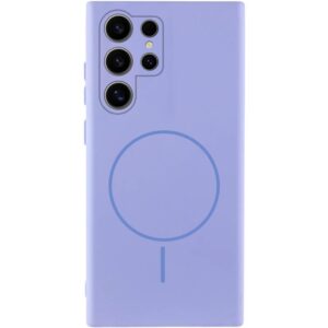 Чохол Silicone Cover Lakshmi Full Camera (AA) with Magnetic Fit для Samsung Galaxy S24 Ultra