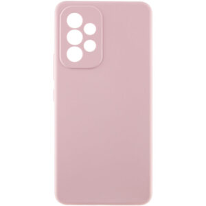 Чохол Silicone Cover Lakshmi Full Camera рожево-пісочного кольору для Samsung Galaxy A53 5G.