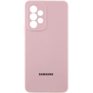 Чохол Silicone Cover Lakshmi Full Camera (AAA) with Logo для Samsung Galaxy A32 4G