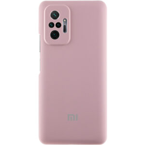 Чохол Silicone Cover Lakshmi Full Camera (AAA) with Logo для Xiaomi Redmi Note 10 Pro / 10 Pro Max
