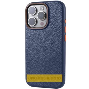 Чохол Syndee з магнітною фіксацією блакитного кольору для iPhone 16e/17e.