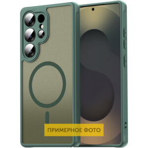 Зелений TPU чохол Bloom з магнітною фіксацією для Google Pixel 8