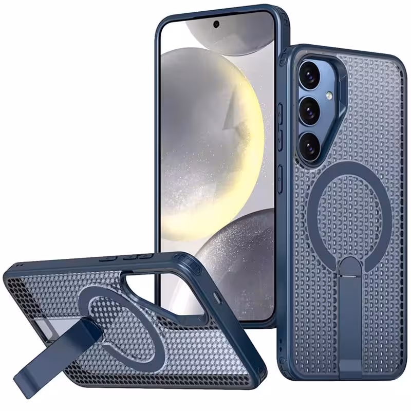 Чохол TPU Breeze with Magnetic Fit stand для Samsung Galaxy S25+ / S24+