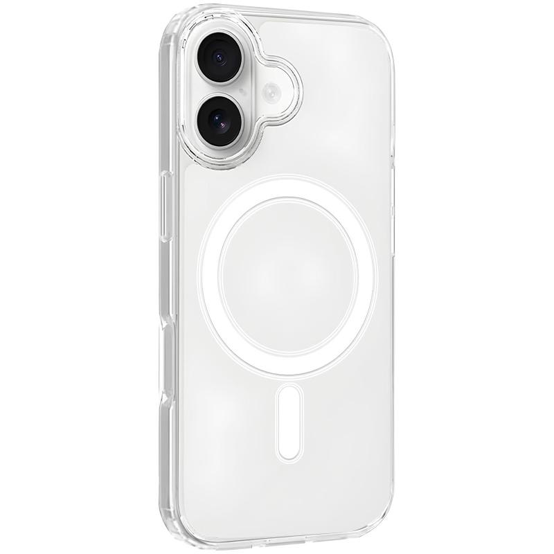 Чохол TPU Clear Case with MagSafe для Apple iPhone 16 (6.1")