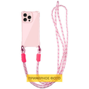 Чохол TPU CrossBody with straps для Apple iPhone 16e / 17e (6.1")