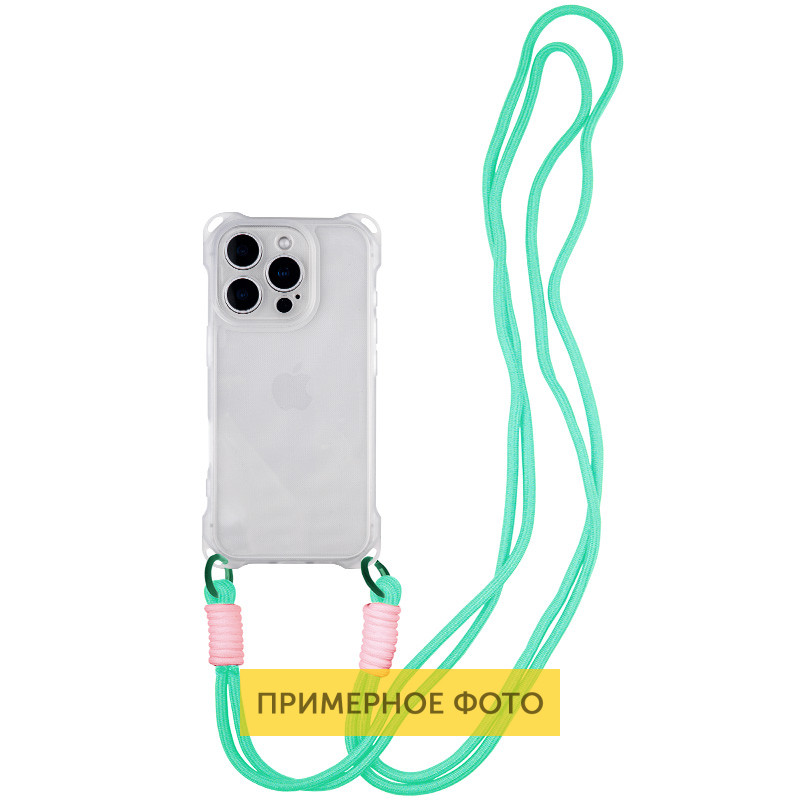 Чохол TPU CrossBody with straps для Apple iPhone 16e / 17e (6.1")
