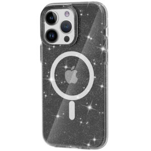 Чохол TPU Galaxy Sparkle Magnetic Fit для Apple iPhone 14 Pro (6.1")